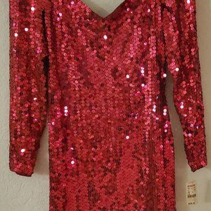 Womens new with tags Lord & Taylor Sequin Dress size 10